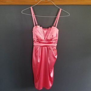 B! Wear Too | Pink Formal Dress w/ Pockets